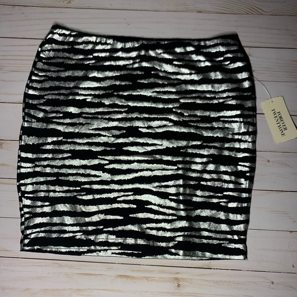 Zebra skirt